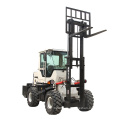 New best selling off-road all terrain forklift truck with cab